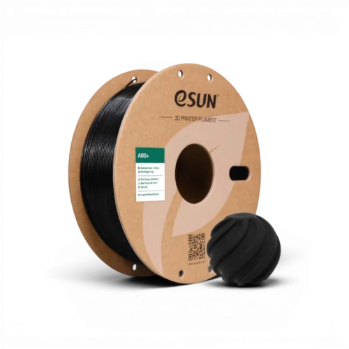 Filament eSUN ABS+ Noir – 1.75mm – 1kg Filament eSUN ABS+ Noir 1.75mm 1kg pour impression 3D