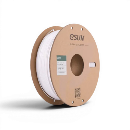 Filament eSUN PETG Blanc – 1.75mm – 1kg Filament eSUN PETG Blanc 1.75mm 1kg