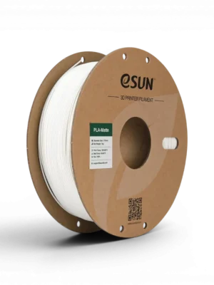 Filament eSUN PLA Matte Blanc laiteux 1.75mm 1kg impression 3D