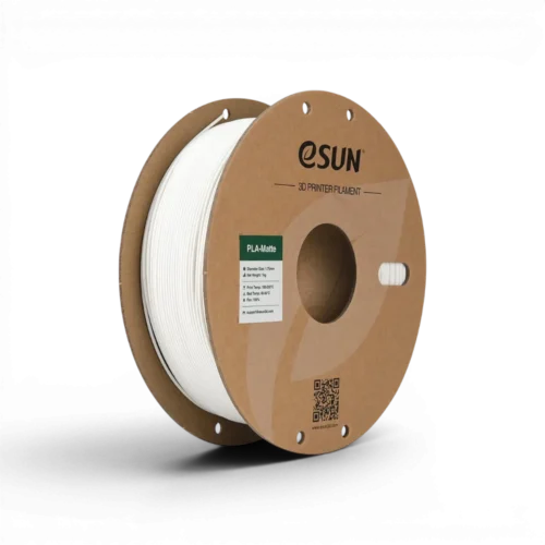 Filament eSUN PLA Matte Blanc laiteux 1.75mm 1kg impression 3D