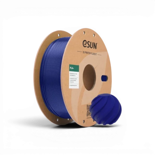 Filament PLA+ eSUN – Bleu foncé – 1.75mm – 1kg Filament PLA+ eSUN bleu foncé 1.75mm 1kg pour impression 3D
