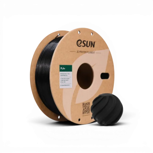 Filament eSUN PLA+ noir 1.75mm 1kg