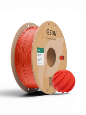 Filament PLA+ eSUN rouge 1.75mm 1kg pour impression 3D