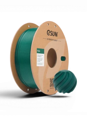 Filament PLA+ eSUN vert foncé 1.75mm 1kg pour impression 3D