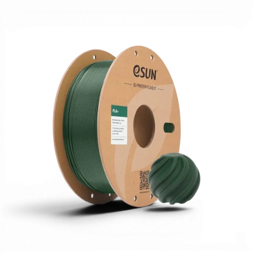 Filament PLA+ eSUN vert olive 1.75mm 1kg pour impression 3D