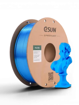 Filament eSUN PLA Silk Cyan 1.75mm 1kg pour impression 3D