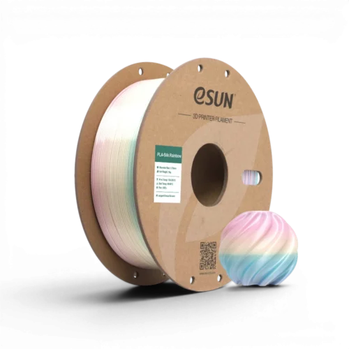 Filament eSUN PLA Silk Rainbow éclats lunaires effet soie