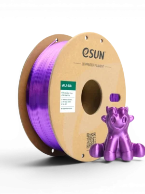 Filament eSUN PLA Silk Violet 1.75mm 1kg pour impression 3D