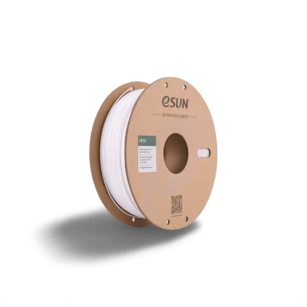 eSUN PETG White filament for 3D printing in Tahiti