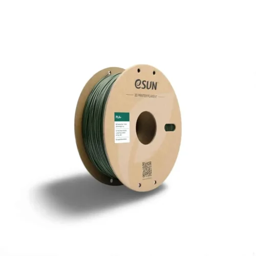 Filament PLA+ eSUN – Vert olive – 1.75mm – 1kg Filament PLA+ eSUN vert olive 1.75mm 1kg pour impression 3D