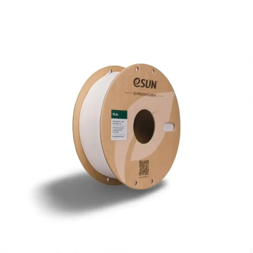Filament PLA+ eSUN – Blanc – 1.75mm – 1kg Filament PLA+ eSUN blanc 1.75mm 1kg pour impression 3D