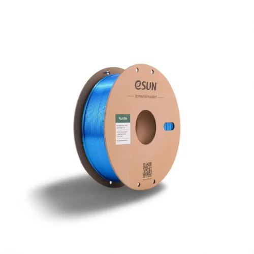 Filament eSUN PLA Silk Cyan – 1.75mm – 1kg Filament eSUN PLA Silk Cyan 1.75mm 1kg pour impression 3D