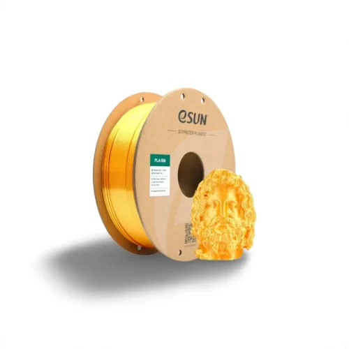 Filament eSUN PLA Silk Or – 1.75mm – 1kg Filament eSUN PLA Silk Or 1.75mm 1kg pour impression 3D
