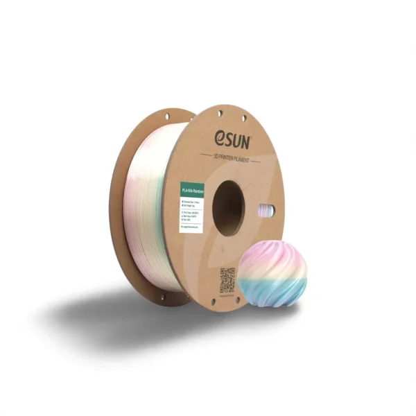 eSUN PLA Silk Rainbow Moon palace filament for 3D printing in Tahiti