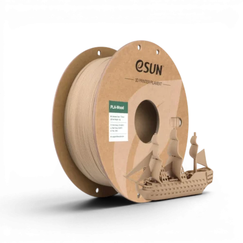 Filament eSUN PLA Bois – Fenua 3D Créations eSUN PLA Bois filament for 3D printing in Tahiti