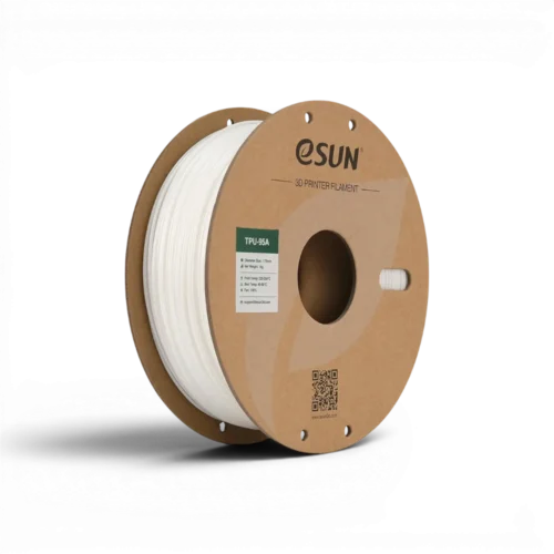 Filament eSUN TPU 95A Blanc – 1.75mm – 1kg Filament eSUN TPU 95A Blanc 1.75mm 1kg