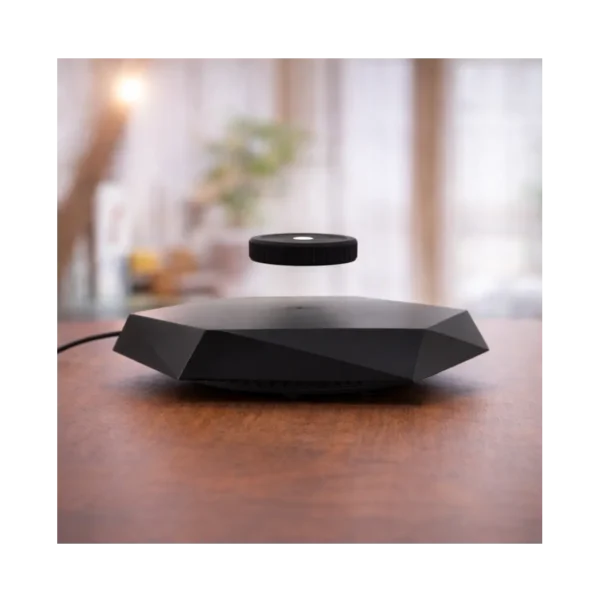 Socle de lévitation magnétique avec galette flottante