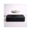 Socle de lévitation magnétique noir avec galette flottante et led rgb