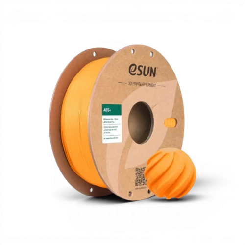 Filament eSUN ABS+ Orange – 1.75mm – 1kg Filament eSUN ABS+ Orange 1.75mm 1kg pour impression 3D