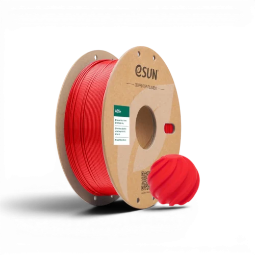 Filament eSUN ABS+ Rouge – 1.75mm – 1kg Filament eSUN ABS+ Rouge 1.75mm 1kg pour impression 3D