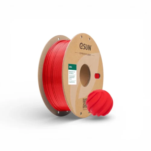 Filament eSUN ABS+ Rouge 1.75mm 1kg pour impression 3D