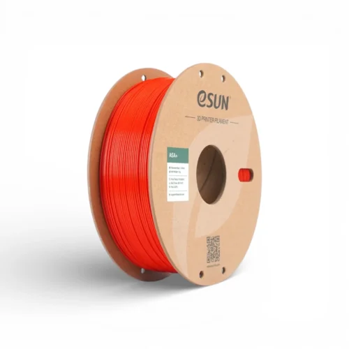 Filament eSUN ASA+ Rouge – 1.75mm – 1kg Filament eSUN ASA+ Rouge 1.75mm 1kg pour impression 3D