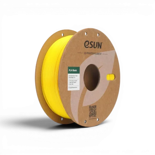 Filament eSUN PLA Basic Jaune – 1.75mm – 1kg Filament eSUN PLA Basic jaune 1.75mm 1kg – Impression 3D Tahiti