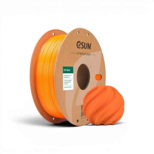 Filament eSUN PLA Basic Orange – 1.75mm – 1kg Filament eSUN PLA Basic orange 1.75mm 1kg – Impression 3D Tahiti