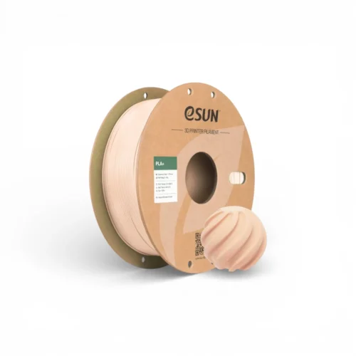 Filament PLA+ eSUN – Beige – 1.75mm – 1kg Filament PLA+ eSUN beige 1.75mm 1kg pour impression 3D