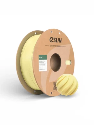 Filament PLA+ eSUN jaune amande 1.75mm 1kg pour impression 3D