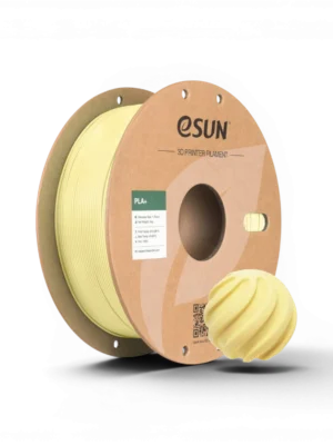 Filament PLA+ eSUN jaune amande 1.75mm 1kg pour impression 3D