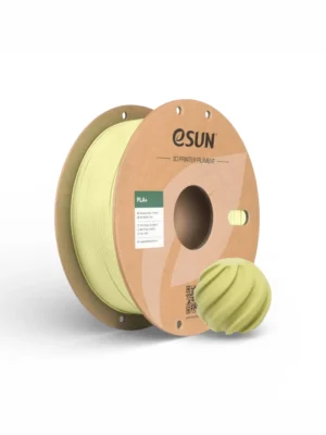 Filament PLA+ eSUN vert moutarde 1.75mm 1kg pour impression 3D