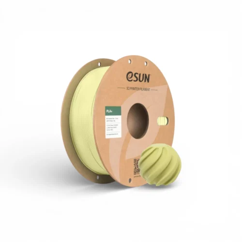 Filament PLA+ eSUN vert moutarde 1.75mm 1kg pour impression 3D
