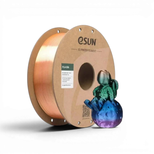Filament eSUN PLA Silk Rainbow 1.75mm 1kg pour impression 3D