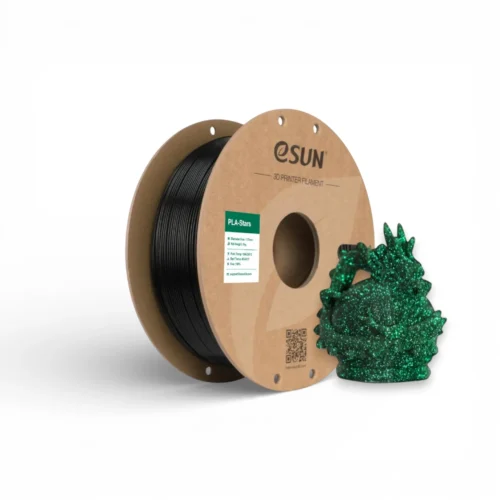 eSUN PLA STARS Noir Galaxie 1.75mm eSUN PLA STARS Noir Galaxie 1.75mm filament lumineux pailleté pour impression 3D