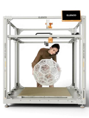 Imprimante 3D grand format ELEGOO OrangeStorm Giga imprimant un objet volumineux
