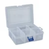 Boîte de Rangement Transparente – 6 Compartiments Modulables