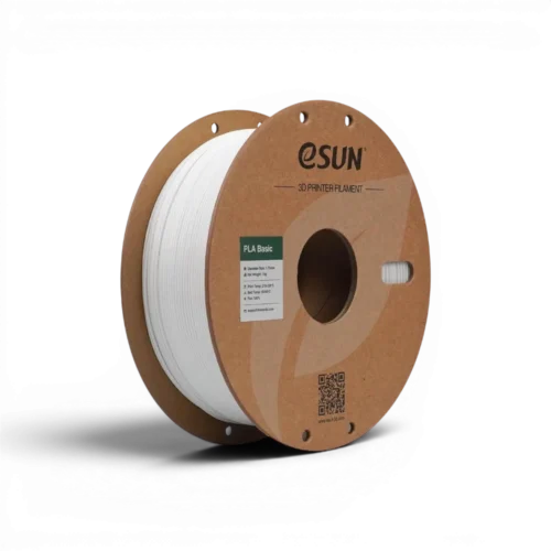 Filament eSUN PLA Basic blanc 1.75mm 1kg – Impression 3D Tahiti