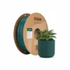 eSUN PLA Matte Vert Morandi – Bobine et cache-pot Bobine eSUN PLA Matte vert Morandi et cache-pot cannelé imprimé en 3D