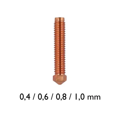 Buse en laiton ELEGOO pour OrangeStorm Giga – Ø 0,4 / 0,6 / 0,8 / 1,0 mm