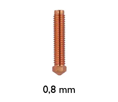 Buse en laiton ELEGOO pour OrangeStorm Giga – Ø 0,4 / 0,6 / 0,8 / 1,0 mm