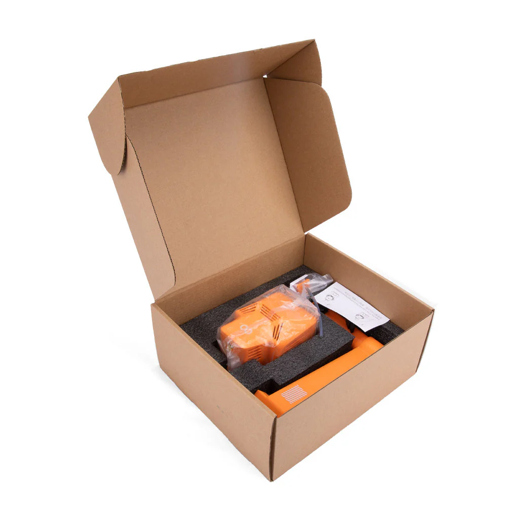 Kit de tête d’impression OrangeStorm Giga dans son emballage protecteur