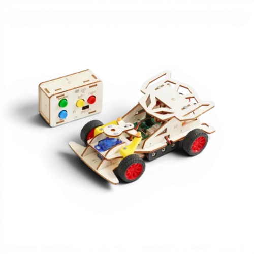 kit-voiture-telecommandee-diy Kit éducatif voiture télécommandée à assembler
