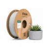 Bobine eSUN PETG Matte gris béton et cache-pot architectural imprimé en 3D
