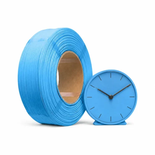 esun-pla-basic-refilament-bleu-clair-horloge-bureau-v2 Recharge eSUN PLA Basic bleu clair avec une horloge de bureau aux aiguilles fines