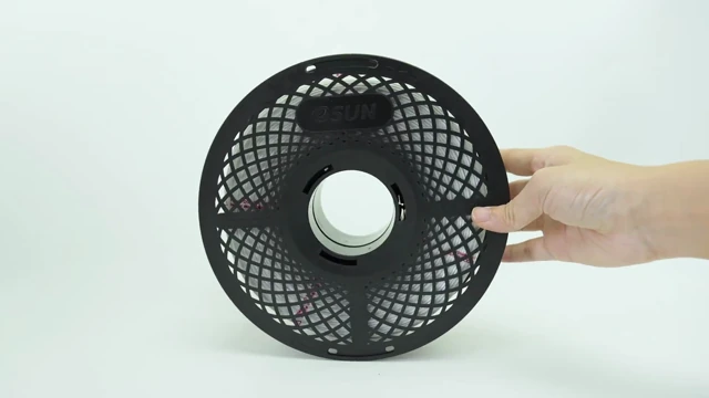 Bobine eSUN eSpool+ 2.0 fermée avec refill installé