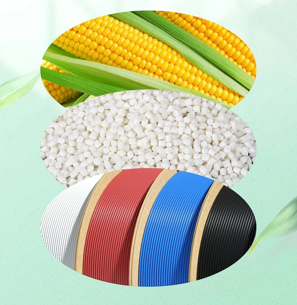 Composition et couleurs disponibles du filament eSUN PLA Basic