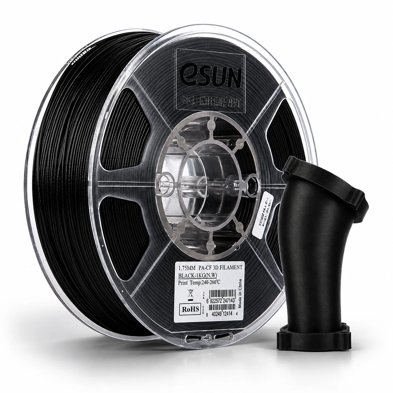 Bobine de filament nylon PA-CF eSUN renforcé en fibre de carbone