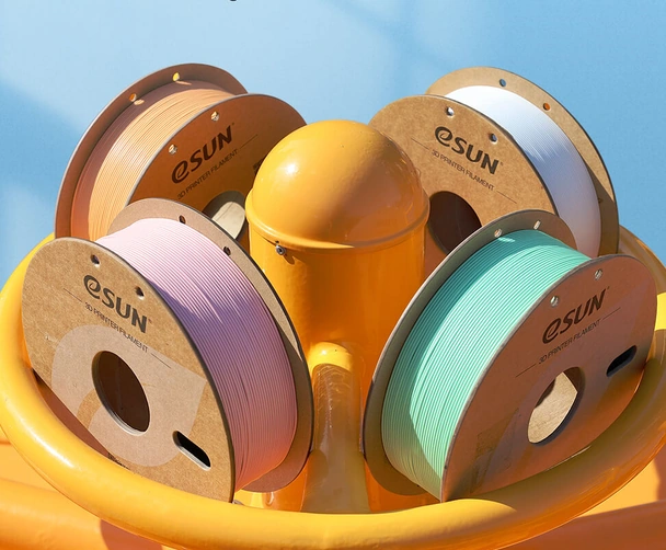 Bobines de filament eSUN PETG Matte aux couleurs pastel