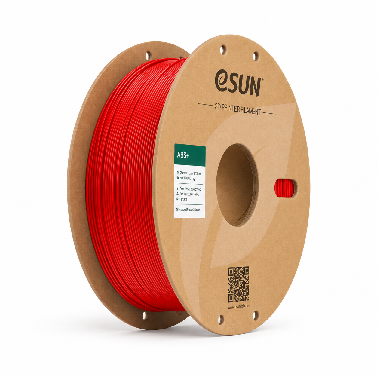 ABS+ esun abs plus rouge – bobine seule